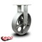 Service Caster 10'' Extra Heavy Duty Semi Steel Cast Iron Wheel Rigid Top Plate Caster CRAN-SCC-KP92R1030-SSR - alternate 5